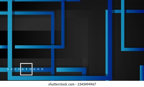 Vector Modern Abstract Squares Backgrounds . with a black green gradient. eps 10 template