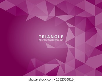 Vector of modern abstract triangular background - Vector