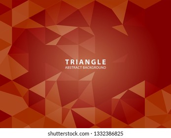 Vector of modern abstract triangular background - Vector