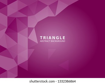 Vector of modern abstract triangular background - Vector