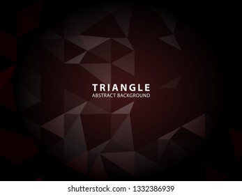 Vector of modern abstract triangular background - Vector
