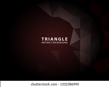 Vector of modern abstract triangular background - Vector