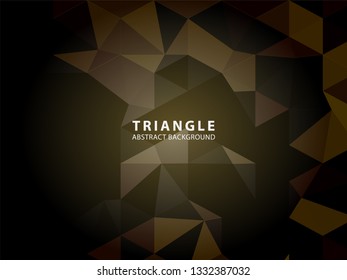Vector of modern abstract triangular background - Vector