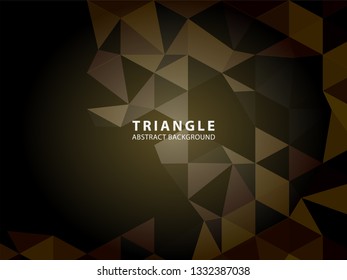 Vector of modern abstract triangular background - Vector