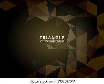 Vector of modern abstract triangular background - Vector