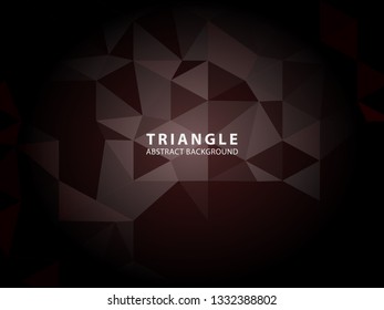 Vector of modern abstract triangular background - Vector
