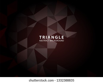 Vector of modern abstract triangular background - Vector