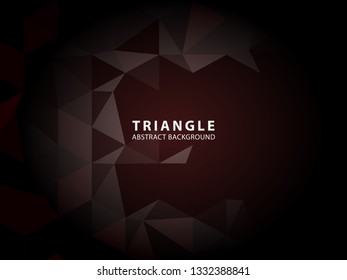 Vector of modern abstract triangular background - Vector