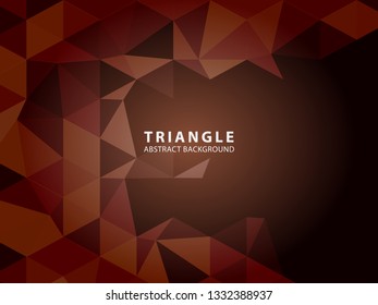 Vector of modern abstract triangular background - Vector