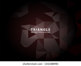 Vector of modern abstract triangular background - Vector
