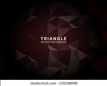 Vector of modern abstract triangular background - Vector