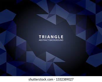 Vector of modern abstract triangular background - Vector