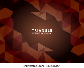 Vector of modern abstract triangular background - Vector