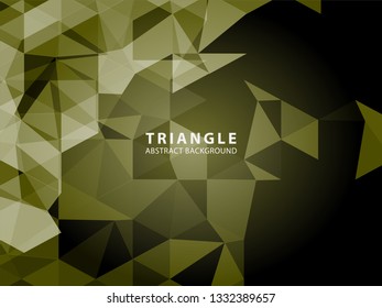 Vector of modern abstract triangular background - Vector