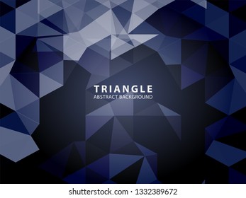Vector of modern abstract triangular background - Vector