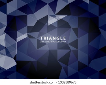 Vector of modern abstract triangular background - Vector