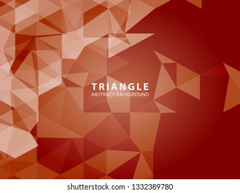 Vector of modern abstract triangular background - Vector