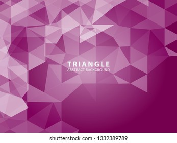 Vector of modern abstract triangular background - Vector