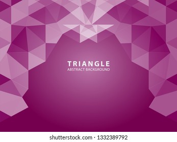 Vector of modern abstract triangular background - Vector