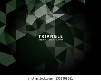 Vector of modern abstract triangular background - Vector