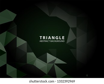 Vector of modern abstract triangular background - Vector