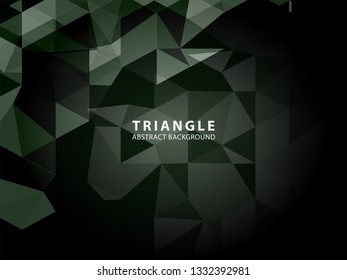 Vector of modern abstract triangular background - Vector