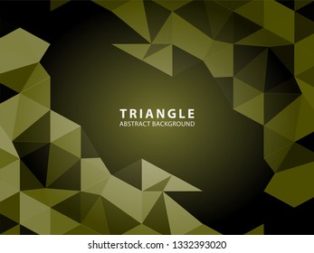 Vector of modern abstract triangular background - Vector