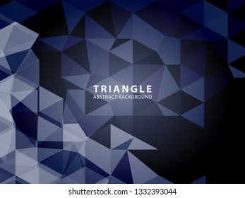 Vector of modern abstract triangular background - Vector