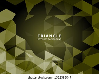 Vector of modern abstract triangular background - Vector