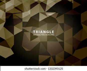 Vector of modern abstract triangular background - Vector