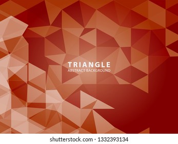 Vector of modern abstract triangular background - Vector