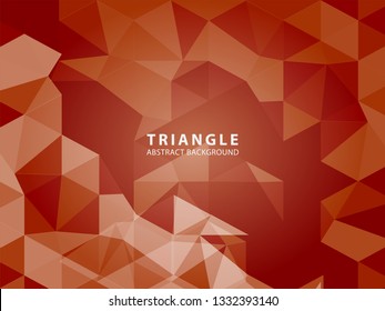Vector of modern abstract triangular background - Vector