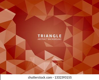 Vector of modern abstract triangular background - Vector