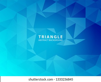 Vector of modern abstract triangular background - Vector