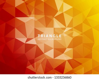 Vector of modern abstract triangular background - Vector