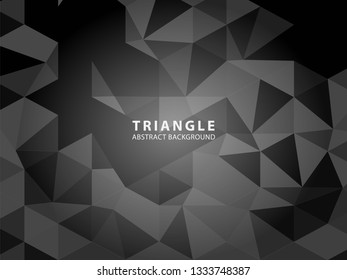 Vector of modern abstract triangular background - Vector