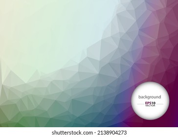 Vector of modern abstract triangular background - Vector