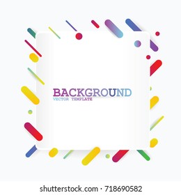 Vector modern background. Color gradient. Minimal flayer