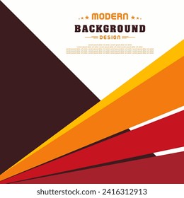 Diseño de fondo vectorial moderno para la plantilla de diseño de fondo colorido para empresas de medios sociales