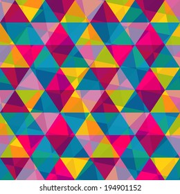 Vector modern background with geometric colorful pattern.