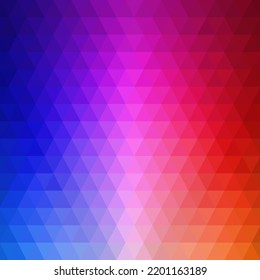 Vector modern background. Geometric illustration. Multicolored triangles.