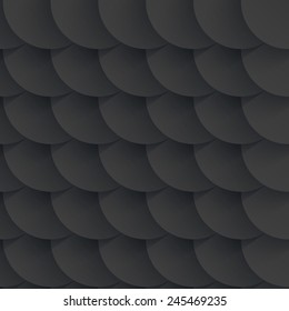 vector modern balck circle background. Eps10 illustration