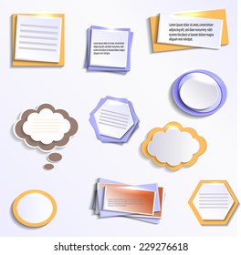 Vector modern banner. Template design. Vector illustration.