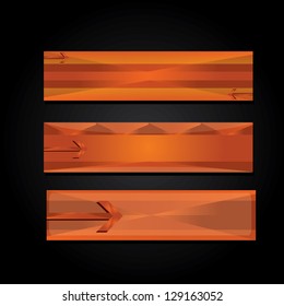 vector modern banners collection.