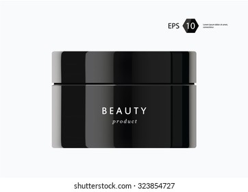 a vector modern beauty package presentation product