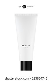 a vector modern beauty package presentation  product