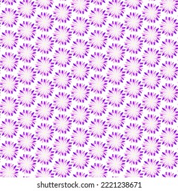 Vector Modern Bloom Colorful Repeat Cute Elegant shape Daisy Botanic illustration, plaid straight vertical and horizontal suitable for printing on surface texture design, wrapping paper decoration 