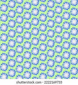 Vector Modern Bloom Colorful Repeat Cute Elegant shape Daisy Botanic illustration, plaid straight vertical and horizontal suitable for printing on surface texture design, wrapping paper decoration 