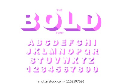 Vector of modern bold font and alphabet. Vintage Alphabet vector. Retro Chiseled Alphabet Vector Font. Type letters, numbers. Chiseled block letters