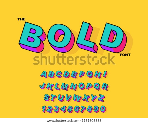 bold block letter font